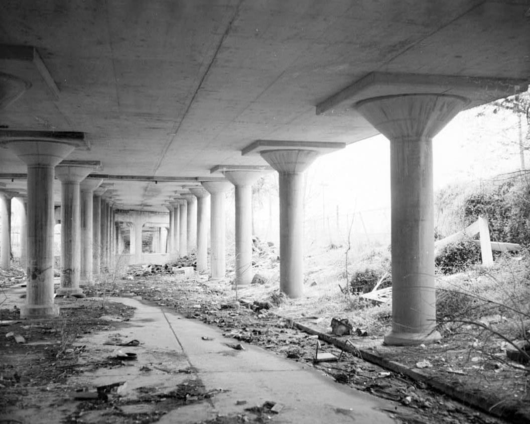 Historic Photo : Heald Street Bridge, Spanning Conrail Railroad on South Heald Street (U.S. Route 13), Wilmington, New Castle County, DE 2 Photograph