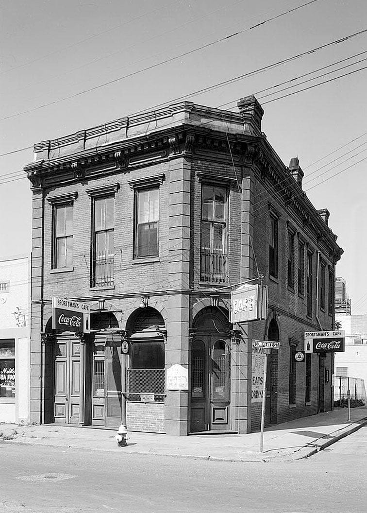 Historic Photo : Shippers Exchange Saloon, 50 South Commerce Street, Mobile, Mobile County, AL 4 Photograph