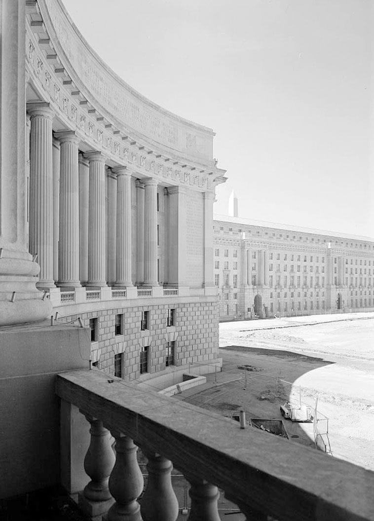 Historic Photo : New Post Office Building, Twelfth Street and Pennsylvania Avenue, Washington, District of Columbia, DC 9 Photograph