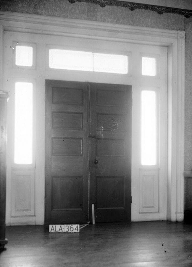 Historic Photo : Rhea-Burleson-McEntire House, 120 Sycamore Street, Decatur, Morgan County, AL 10 Photograph
