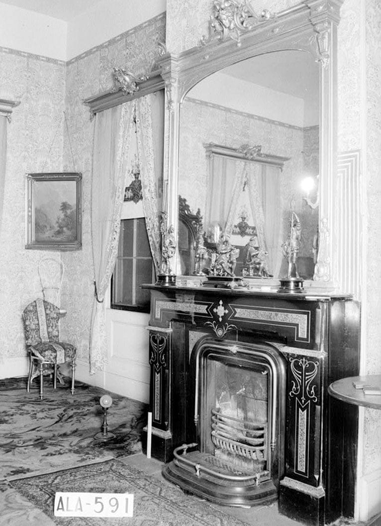 Historic Photo : Hart-Milton House, 211 Eufaula Street, Eufaula, Barbour County, AL 6 Photograph
