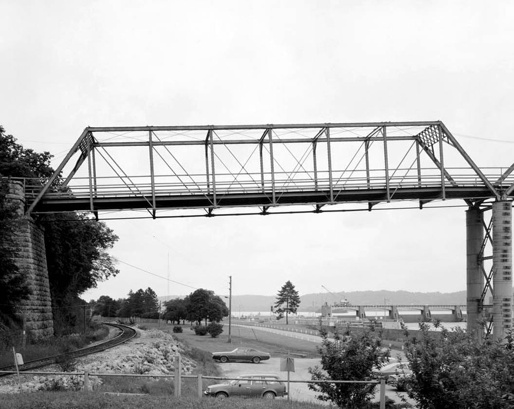 Historic Photo : Eagle Point Bridge, Dubuque, Dubuque County, IA 23 Photograph