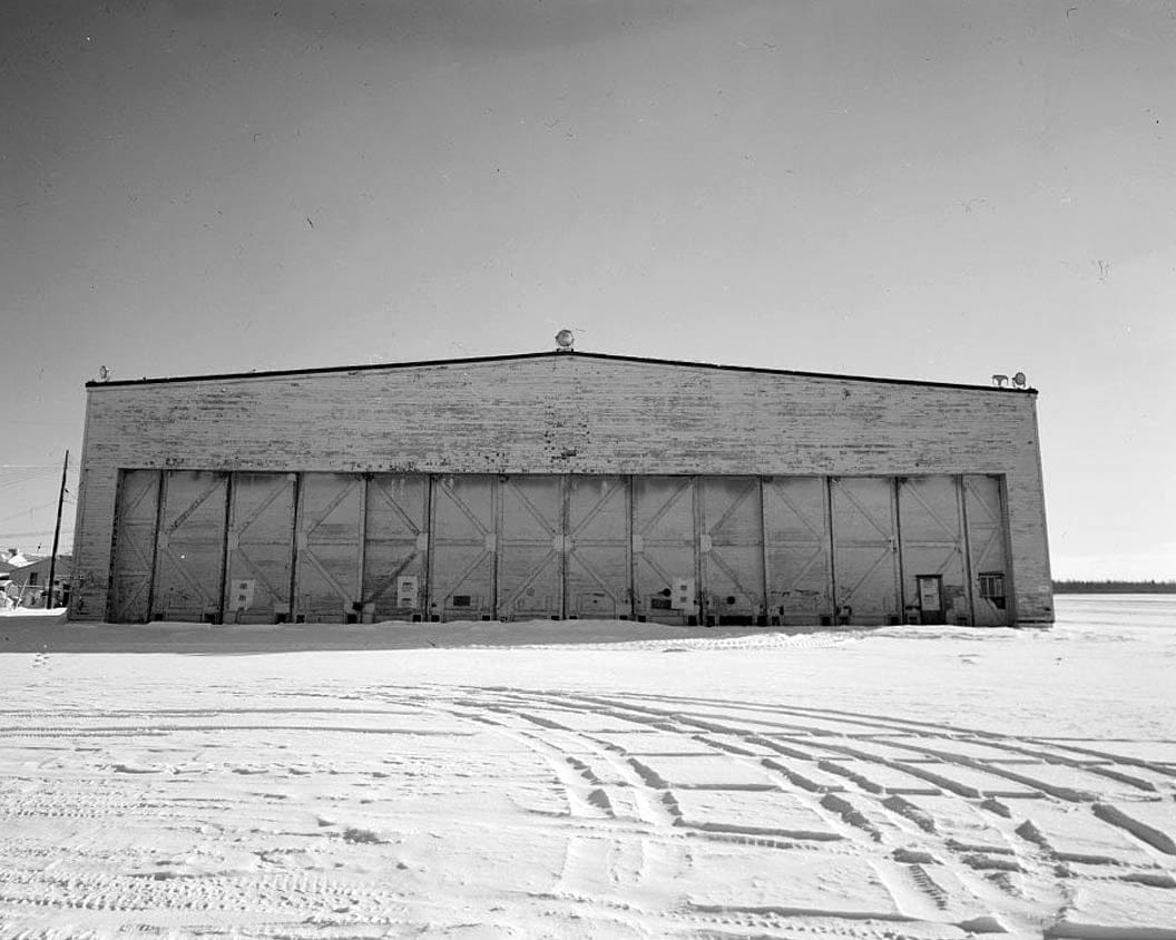 Historic Photo : Ladd Field, Kodiak T-Hangar, Fort Wainwright, Fairbanks, Fairbanks North Star Borough, AK 3 Photograph