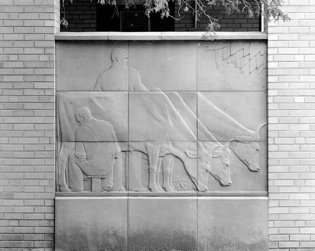 Historic Photo : Dairy Industry Building, Iowa State University campus, Ames, Story County, IA 2 Photograph