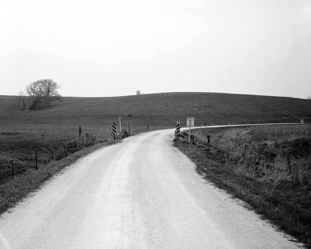Historic Photo : Eureka Bridge, Spanning Yellow River (Moved to City Park, Castalia), Frankville, Winneshiek County, IA 11 Photograph