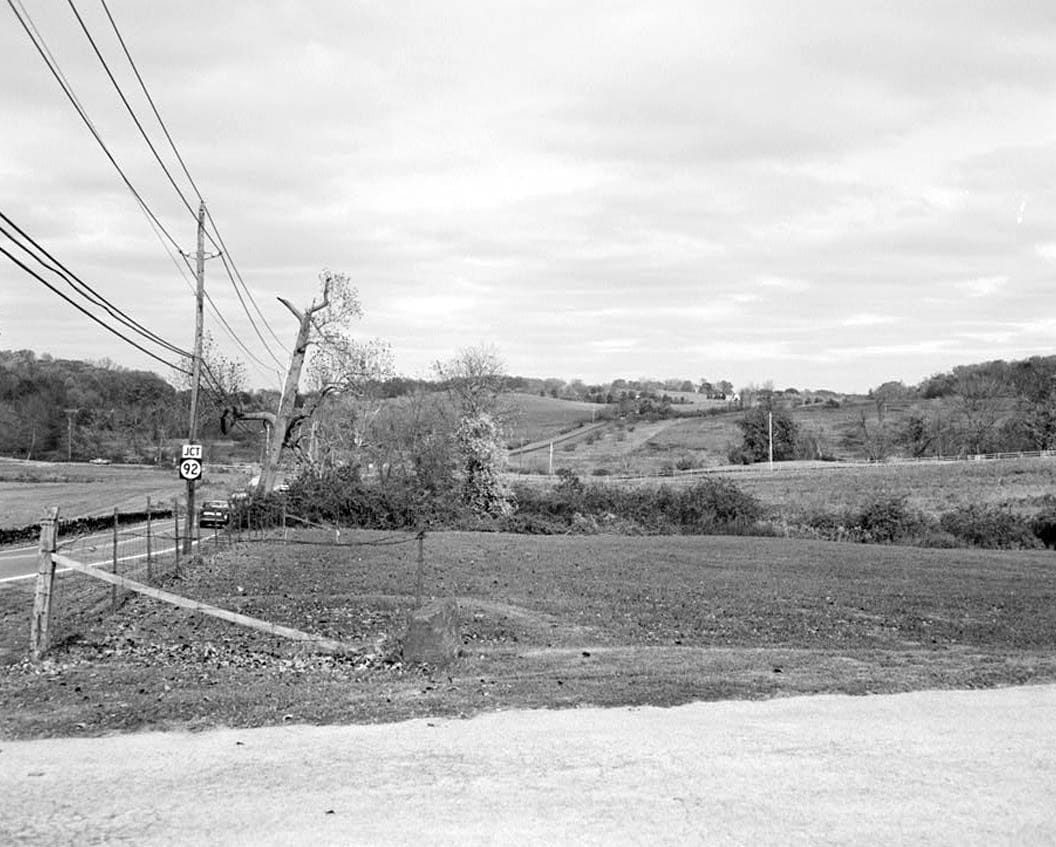 Historic Photo : Winterthur Farms, Intersection State Routes 92 & 100, Intersection State Routes 92 & 100, Winterthur, New Castle County, DE 13 Photograph