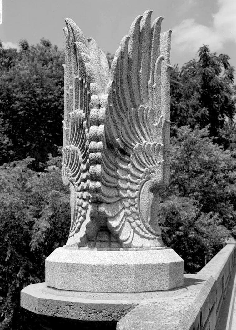 Historic Photo : Merritt Parkway, James Farm Road Bridge, Spanning Merritt Parkway, Stratford, Fairfield County, CT 2 Photograph