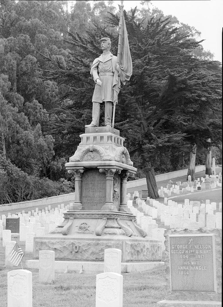 Historic Photo : San Francisco National Cemetery, 1 Lincoln Boulevard, San Francisco, San Francisco County, CA 3 Photograph