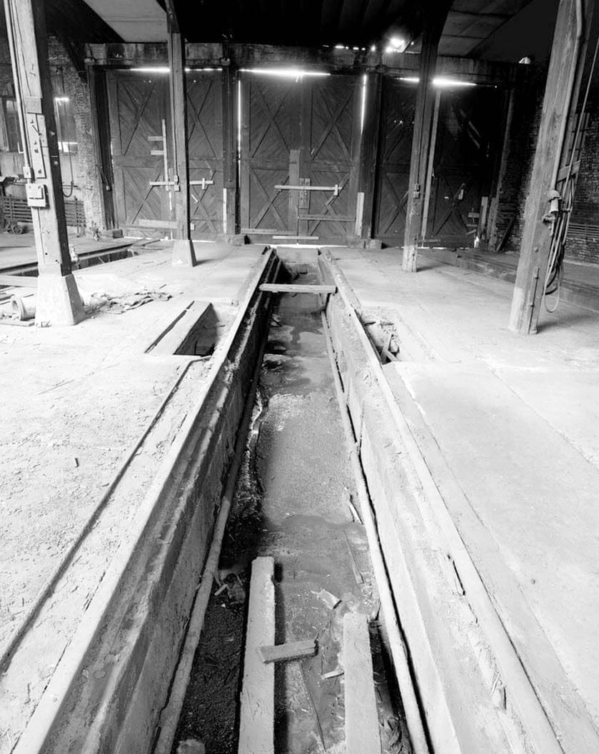 Historic Photo : Wilmington & Northern Railroad, Repair Shop, Beech Street, Wilmington, New Castle County, DE 11 Photograph