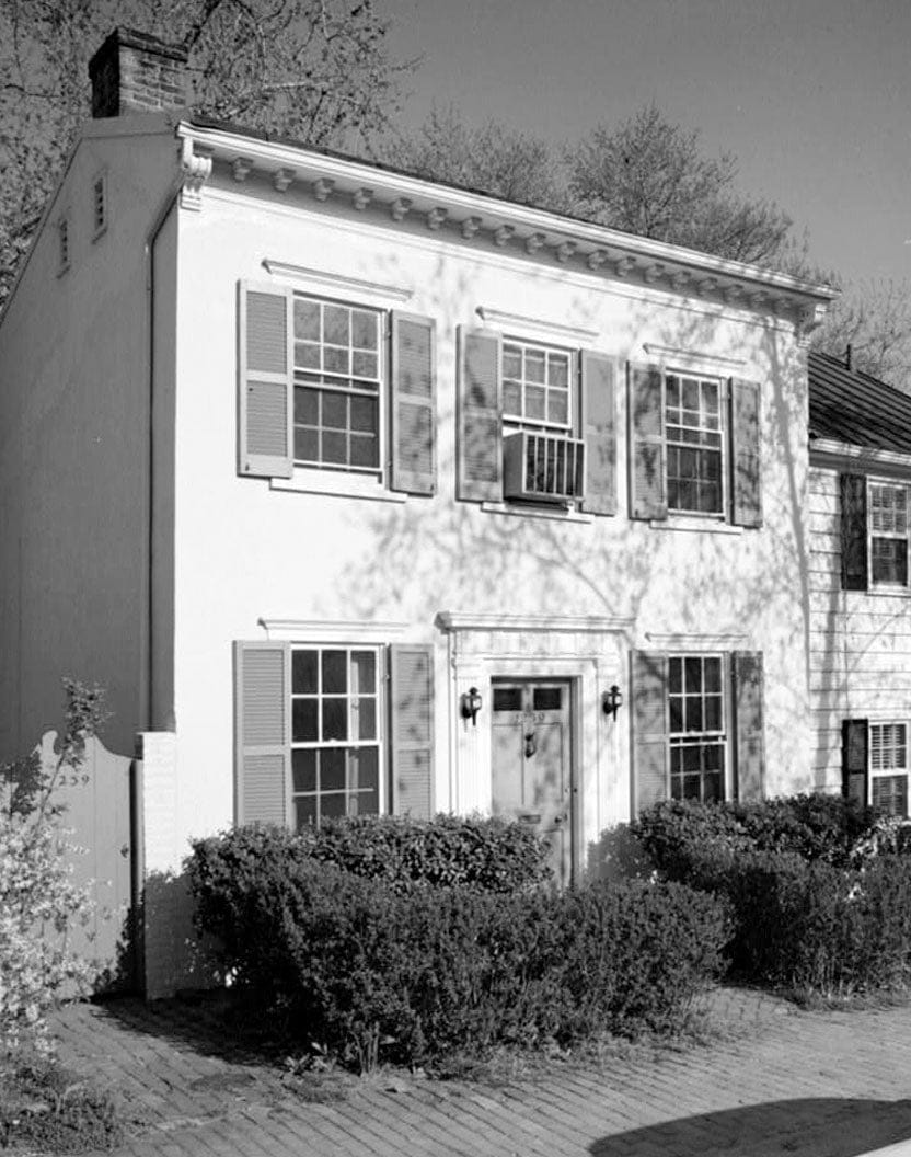 Historic Photo : Kelly House, 1239 Thirty-seventh Street Northwest, Washington, District of Columbia, DC 1 Photograph