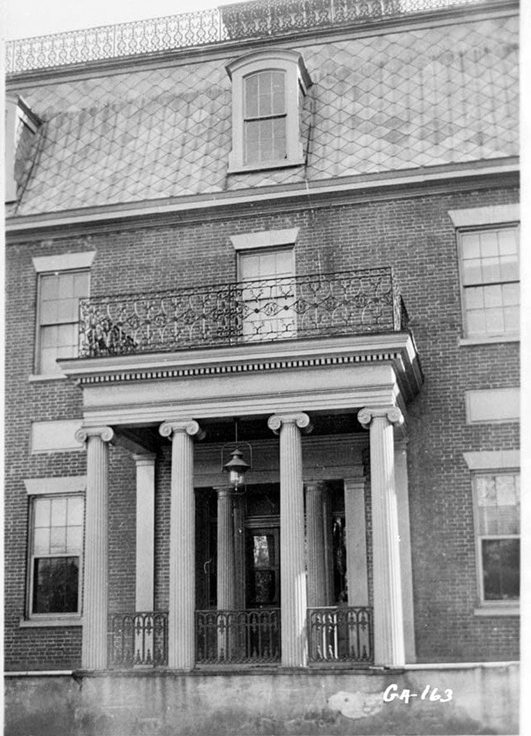 Historic Photo : Griffin-Mott House, Mott Street & Front Avenue, Columbus, Muscogee County, GA 2 Photograph