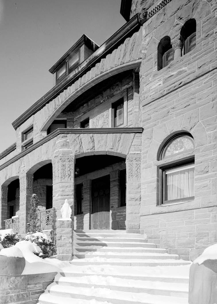 Historic Photo : F. D. Stout House, 1105 Locust Street, Dubuque, Dubuque County, IA 6 Photograph