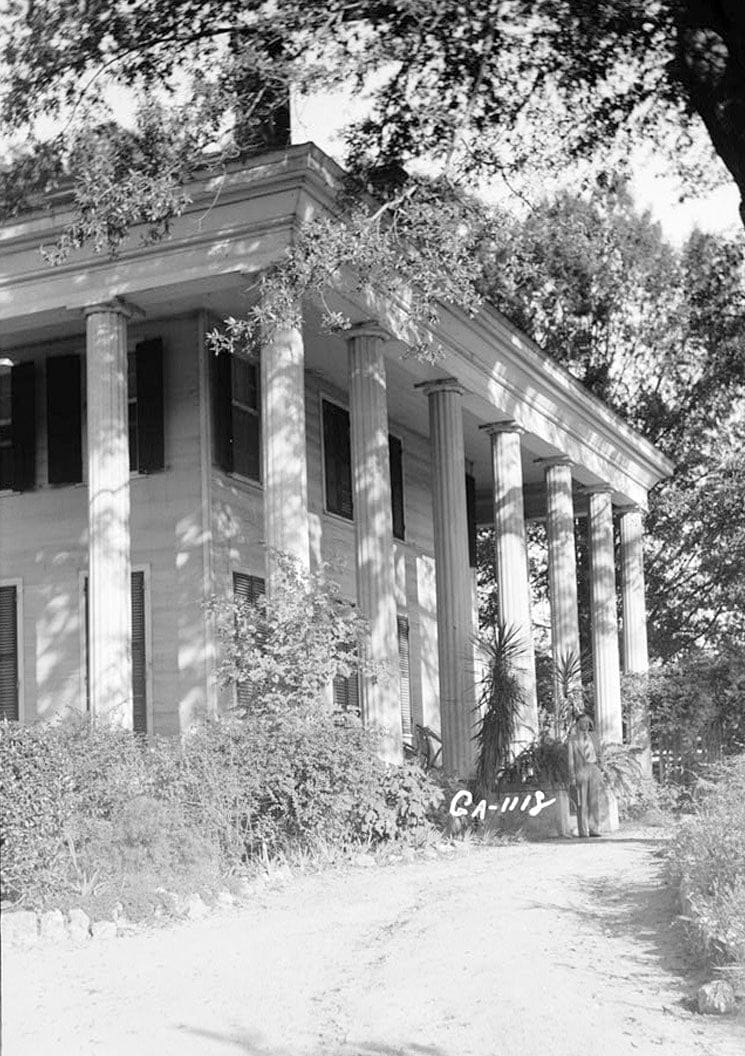 Historic Photo : Dr. Leonard House, Macon Road, Talbotton, Talbot County, GA 2 Photograph