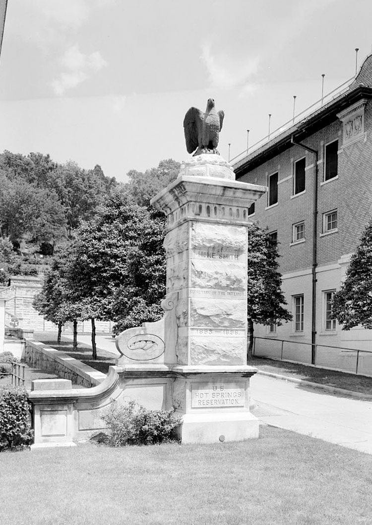 Historic Photo : Bathhouse Row, Maurice Bathhouse, Central Avenue, Hot Springs, Garland County, AR 14 Photograph