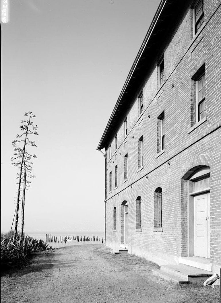 Historic Photo : Camp Reynolds, Quartermaster Storehouse, Angel Island State Park, Angel Island, Marin County, CA 3 Photograph