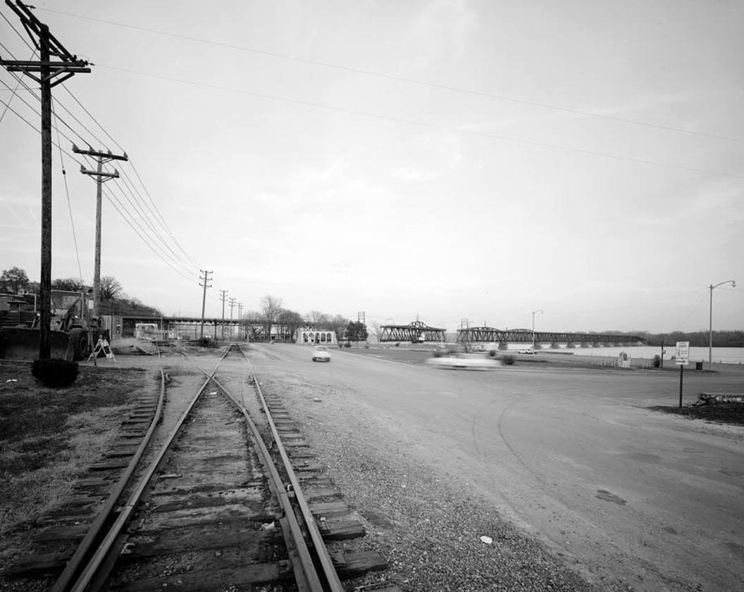 Historic Photo : Keokuk & Hamilton Bridge, Spanning Mississippi River, Keokuk, Lee County, IA 11 Photograph