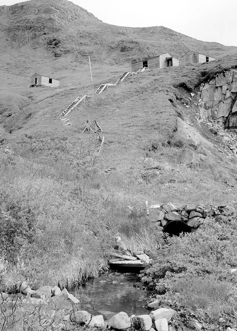Historic Photo : Naval Operating Base Dutch Harbor & Fort Mears, Unalaska Valley Cantonment Cabana Colony, Unalaska, Aleutian Islands, AK 5 Photograph