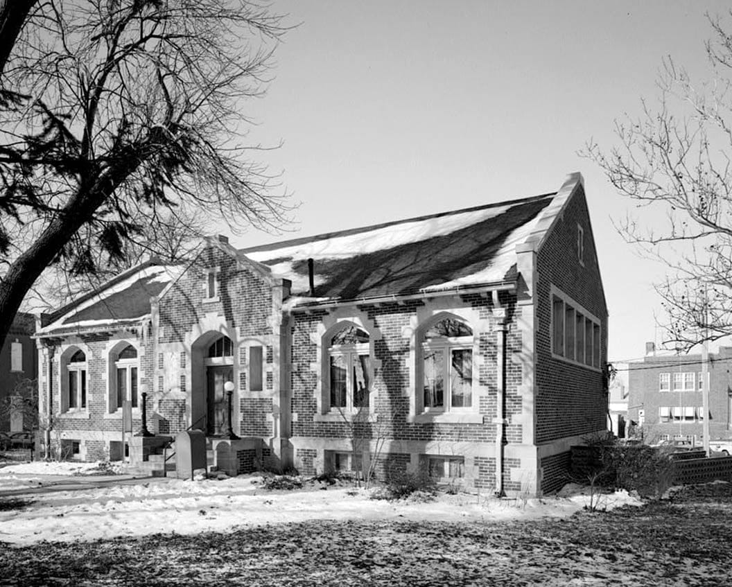 Historic Photo : Audubon Public Library, 401 North Park Place, Audubon, Audubon County, IA 5 Photograph