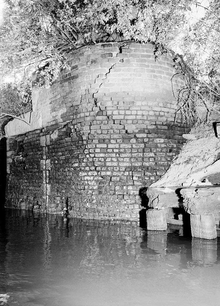 Historic Photo : Savannah & Ogeechee Barge Canal, Between Ogeechee & Savannah Rivers, Savannah, Chatham County, GA 9 Photograph