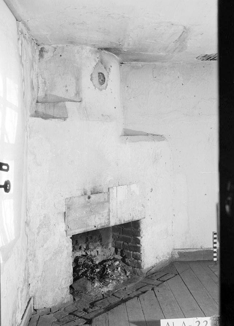 Historic Photo : Sanford-Staylor House & Servants' Quarters, 451-453 Saint Francis Street, Mobile, Mobile County, AL 13 Photograph