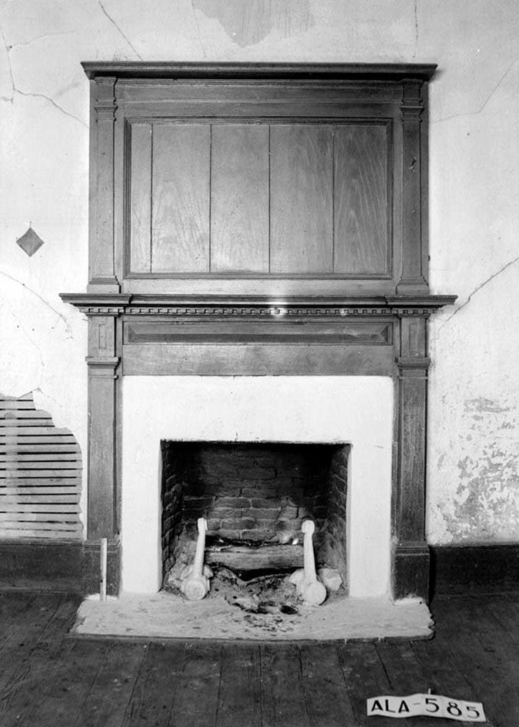 Historic Photo : Rush-Thornton House, U.S. Highway 29, Tuskegee, Macon County, AL 3 Photograph
