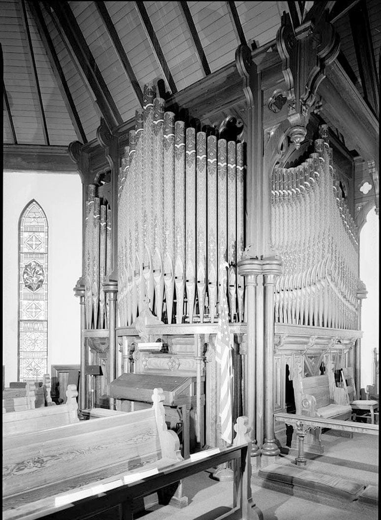 Historic Photo : St. Peter's Parish (Episcopal Church), Eighth Street & Atlantic Avenue, Fernandina Beach, Nassau County, FL 6 Photograph