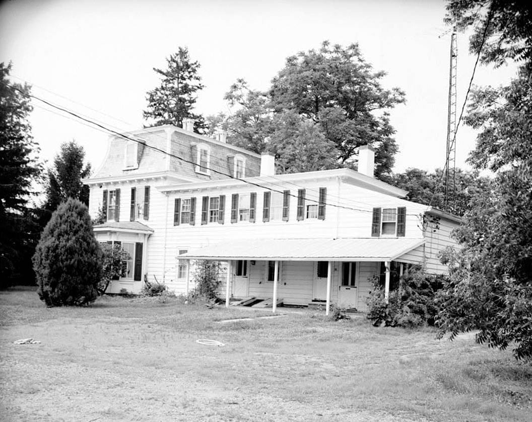 Historic Photo : Locust Grove, 749 Middletown-Odessa Road (Delaware State Route 299), Middletown, New Castle County, DE 5 Photograph