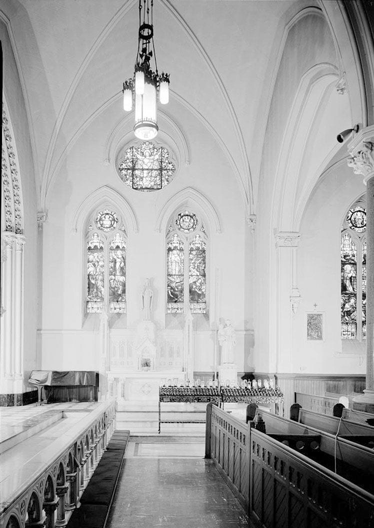 Historic Photo : St. Patrick's Catholic Church, 619 Tenth Street, NW, Washington, District of Columbia, DC 13 Photograph