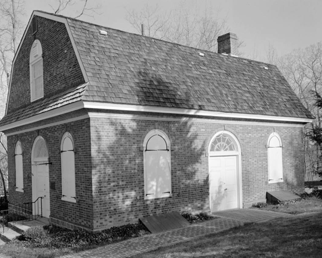 Historic Photo : Old First Presbyterian Church, South Park Drive at West Street, moved from Tenth & Market, Wilmington, New Castle County, DE 3 Photograph
