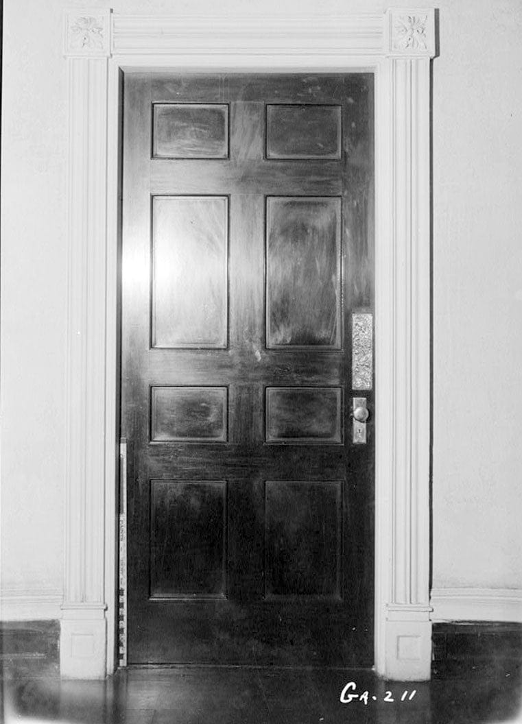 Historic Photo : Wayne-Gordon House, 10 East Oglethorpe Street, Savannah, Chatham County, GA 2 Photograph