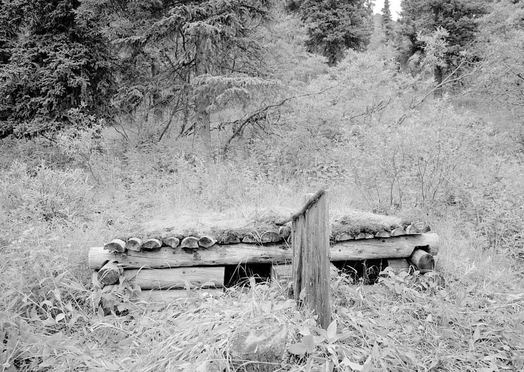 Historic Photo : Pearson Cabin, near Toklat River, Cantwell, Denali Borough, AK 3 Photograph