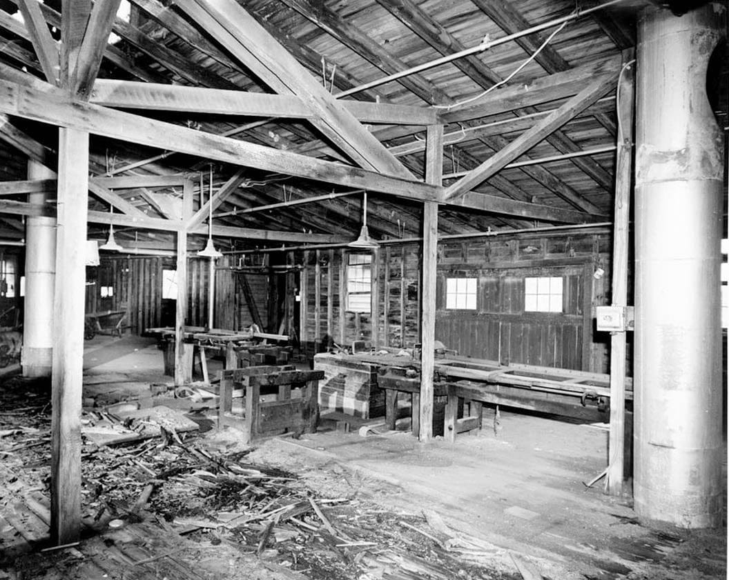 Historic Photo : Houston-White Company Mill & Basket Factory, Main Street & Railroad Avenue, Millsboro, Sussex County, DE 11 Photograph