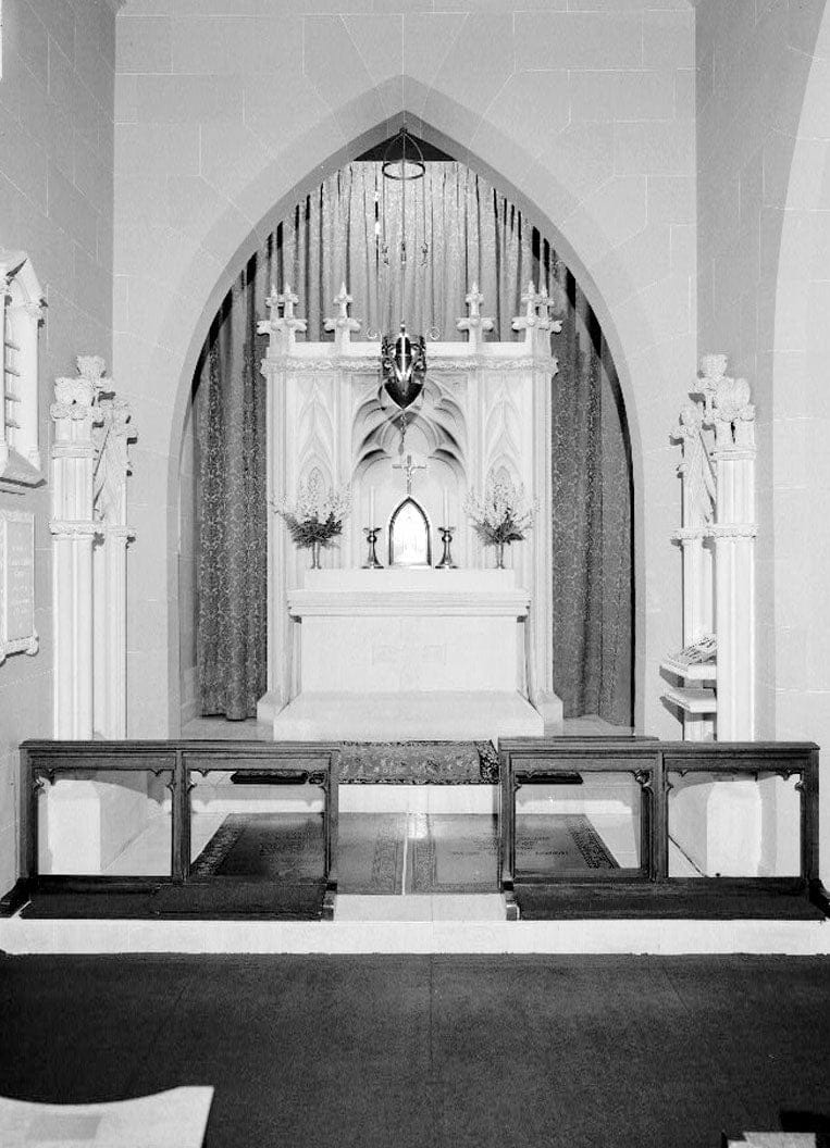 Historic Photo : St. Matthew's Episcopal Church, El Camino Real & Baldwin Street, San Mateo, San Mateo County, CA 7 Photograph