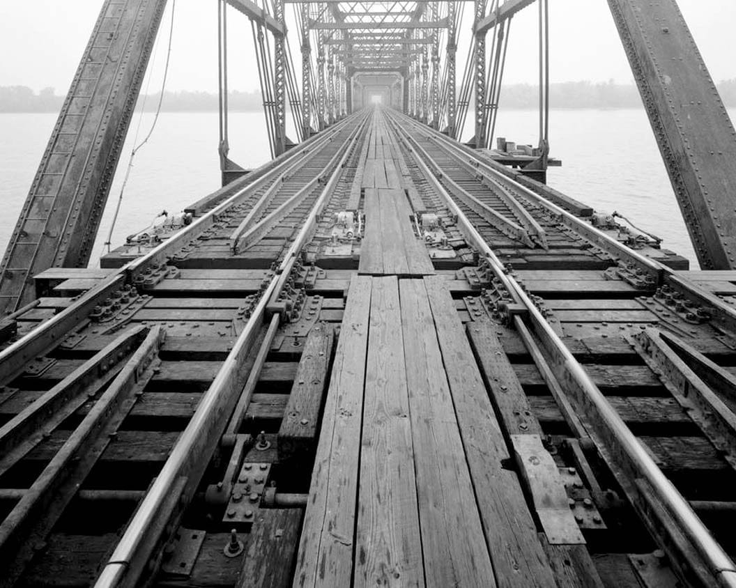 Historic Photo : Burlington Bridge, Burlington, Des Moines County, IA 9 Photograph
