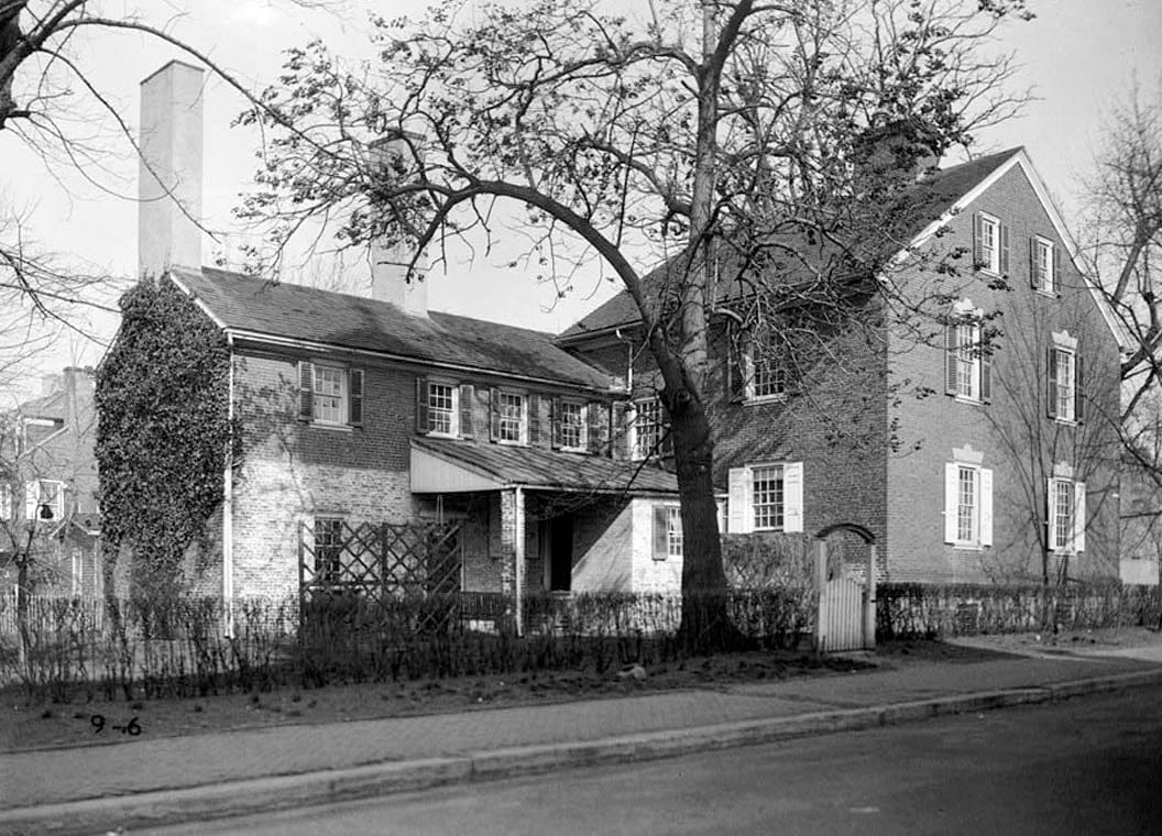 Historic Photo : Kensey Johns Sr. House, 2 East Third Street, New Castle, New Castle County, DE 2 Photograph