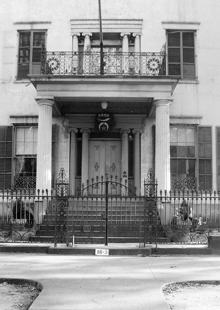 Historic Photo : Jonathan Emanuel House, 251 Government Street, Mobile, Mobile County, AL 3 Photograph
