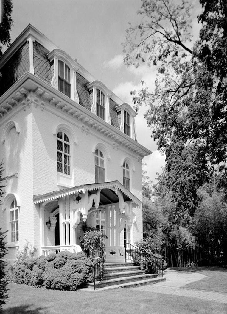 Historic Photo : Dougal House, 3259 R Street, Northwest, Washington, District of Columbia, DC 3 Photograph
