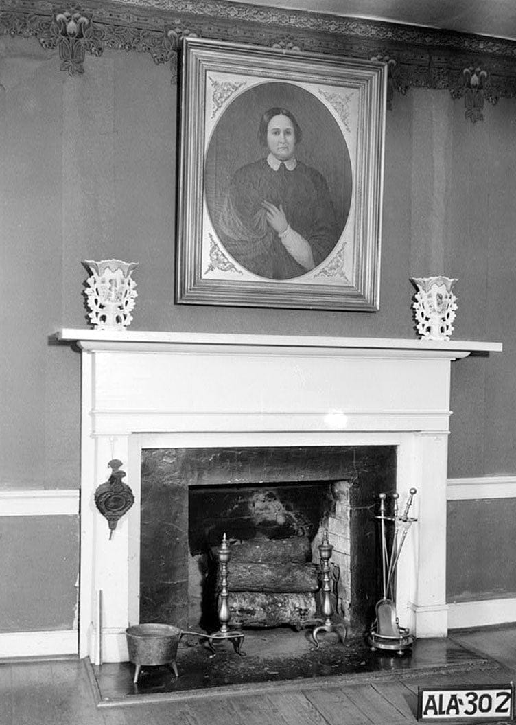 Historic Photo : Henry Zeitler House, High Street, Mooresville, Limestone County, AL 3 Photograph
