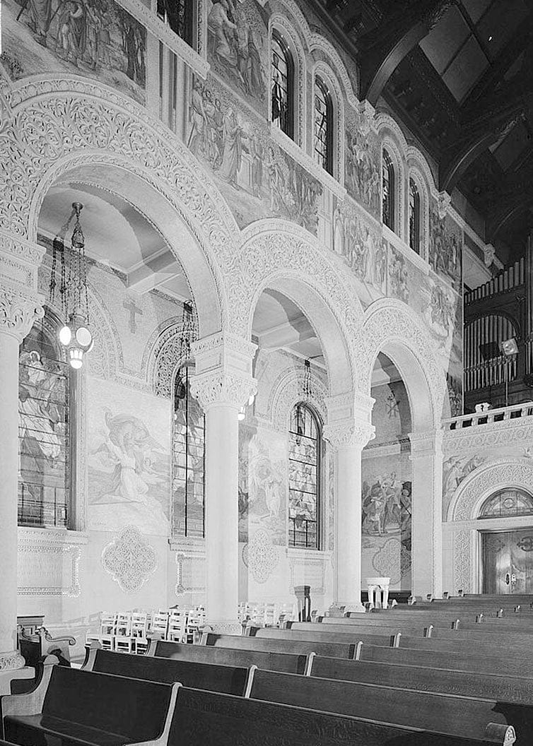 Historic Photo : Stanford University Memorial Church, Stanford University Campus, Stanford, Santa Clara County, CA 13 Photograph