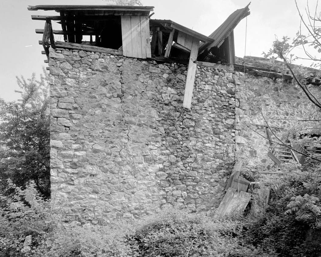Historic Photo : Dennison Bank Barn, Corner of Brackenville & Limestone Roads, Brackenville, New Castle County, DE 5 Photograph