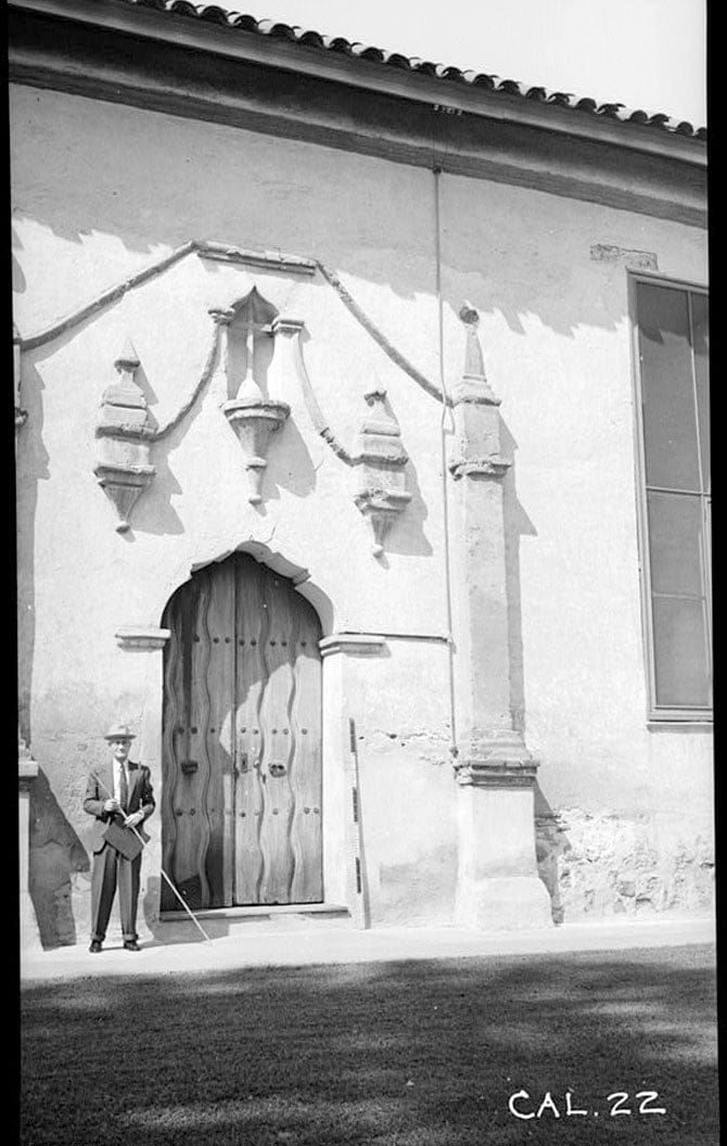 Historic Photo : Mission San Buenaventura, East Main Street & South Figueroa Street, Ventura, Ventura County, CA 5 Photograph