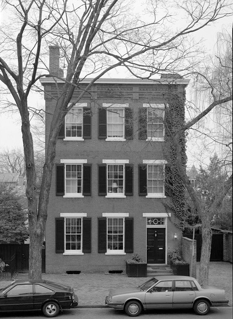 Historic Photo : 3116 P Street, Northwest (House), Washington, District of Columbia, DC 1 Photograph