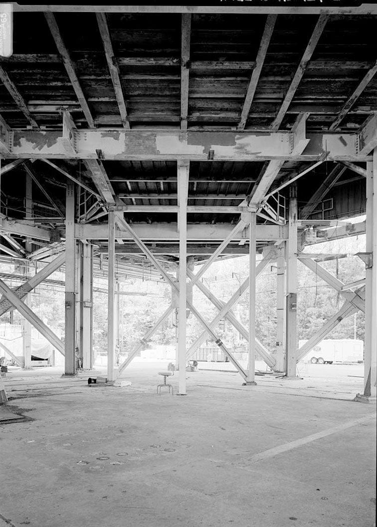 Historic Photo : Marshall Space Flight Center, Saturn V Dynamic Test Facility, East Test Area, Huntsville, Madison County, AL 33 Photograph