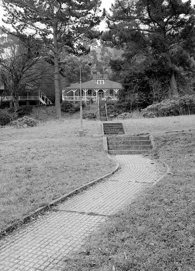 Historic Photo : Quarantine Station, Surgeon's House, Angel Island State Park, Angel Island, Marin County, CA 1 Photograph