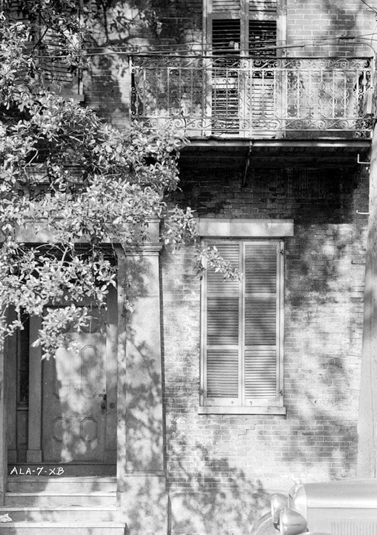 Historic Photo : 8 North Hamilton Street (House), Mobile, Mobile County, AL 5 Photograph