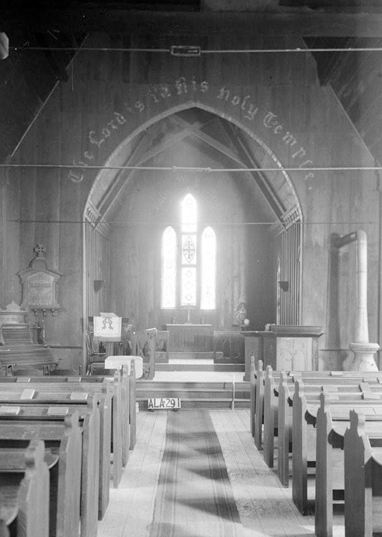 Historic Photo : Episcopal Church, U.S. Route 80, Prairieville, Hale County, AL 6 Photograph