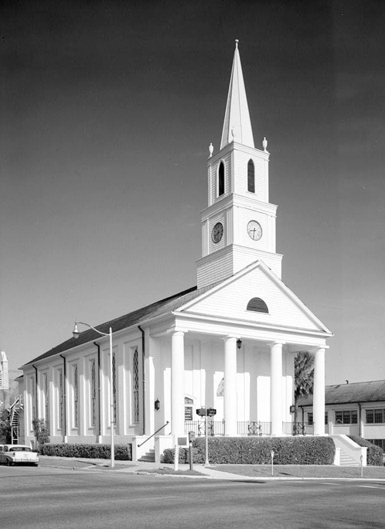 Historic Photo : First Presbyterian Church, Adams & Park Streets, Tallahassee, Leon County, FL 5 Photograph