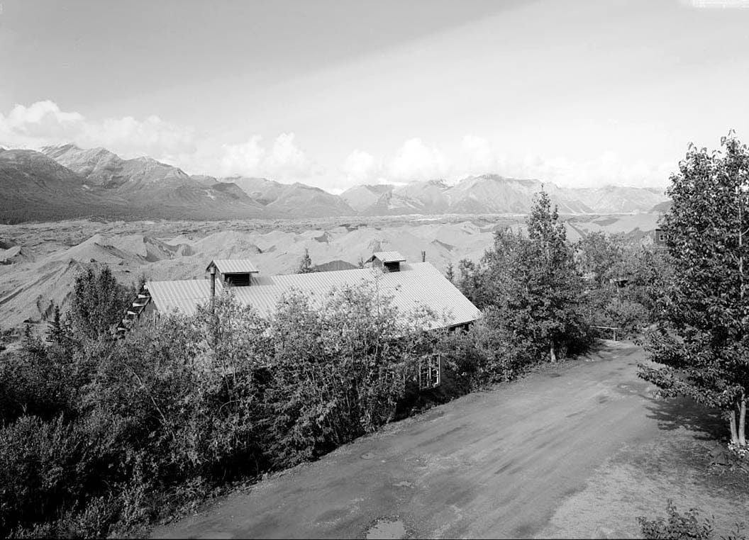 Historic Photo : Kennecott Copper Corporation, Recreation Hall, On Copper River & Northwestern Railroad, Kennicott, Valdez-Cordova Census Area, AK 1 Photograph