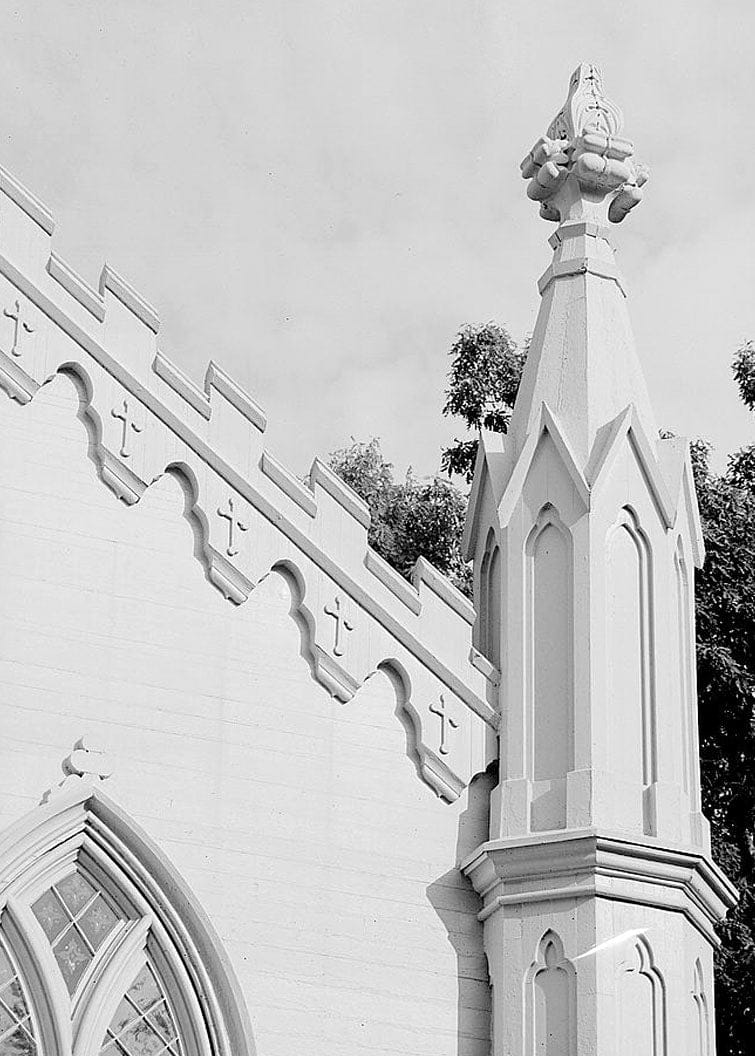 Historic Photo : Trinity Church (P. E.), 651 Pequot Road, Southport, Fairfield County, CT 40 Photograph