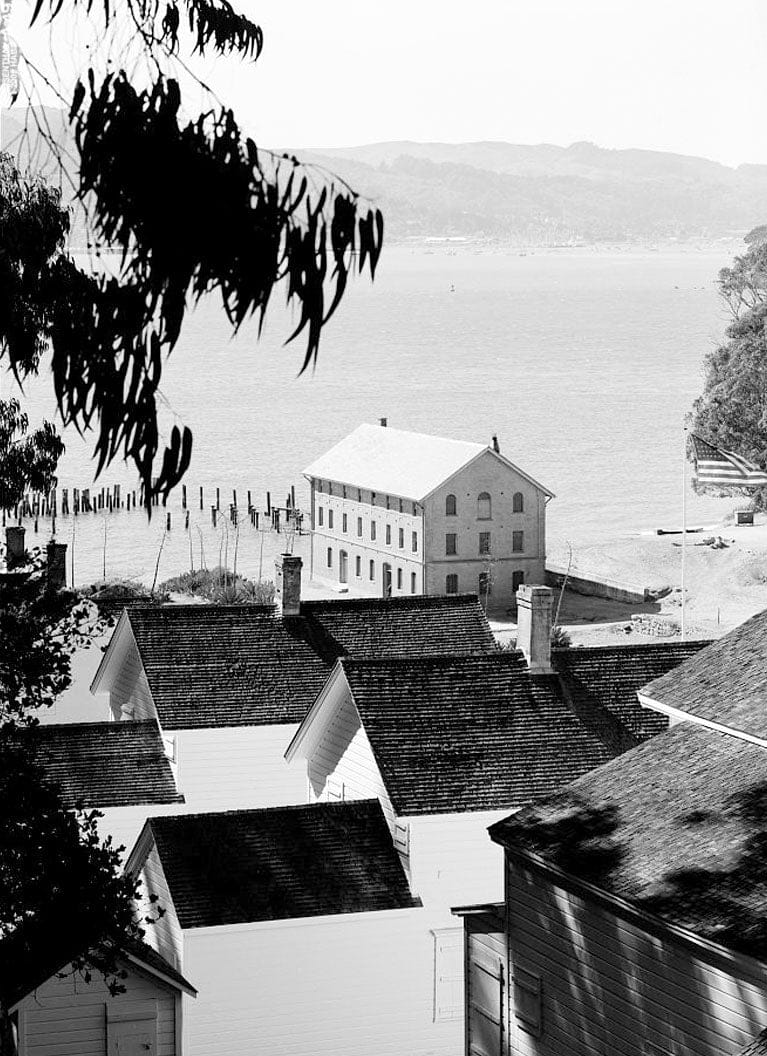 Historic Photo : Camp Reynolds, Quartermaster Storehouse, Angel Island State Park, Angel Island, Marin County, CA 4 Photograph